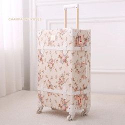 20 inch Cabin Rolling Luggage combination lock middle size luggage Travel Suitcase Set Universal student Trolley Luggage Set