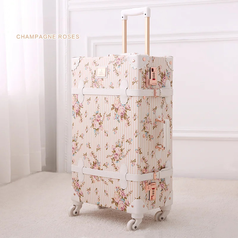20 inch Cabin Rolling Luggage combination lock middle size luggage Travel Suitcase Set Universal student Trolley Luggage Set