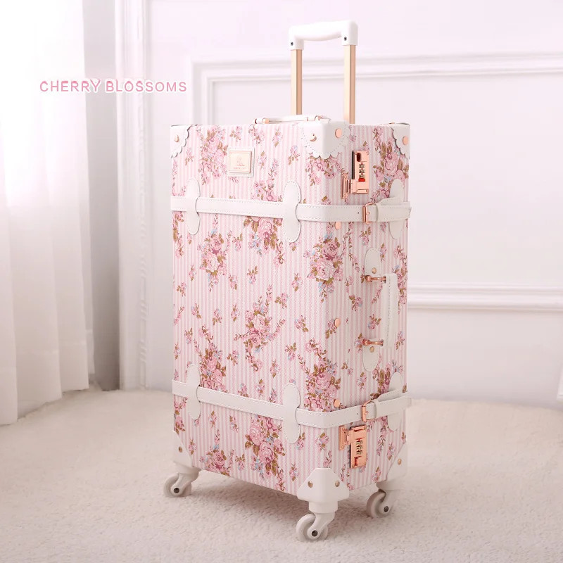20 inch Cabin Rolling Luggage combination lock middle size luggage Travel Suitcase Set Universal student Trolley Luggage Set