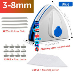Magnetic Window Cleaner Brush Double-Side Automatic Water Discharge Wiper Glass Window Brush Cleaning Household Tools Cleaning