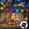 Solar String Lights Outdoor Waterproof Solar Powered Patio Lights for Garden, Lawn, Gazebo, Porch, Yard, Wedding, Party Decor