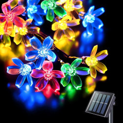 Solar String Lights Outdoor Waterproof Solar Powered Patio Lights for Garden, Lawn, Gazebo, Porch, Yard, Wedding, Party Decor