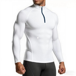 Men Sportswear Fitness Shirts Slim Long sleeve Gym T-shirt Running Top Tee Tights Training Compression Clothes Sport T Shirt Men
