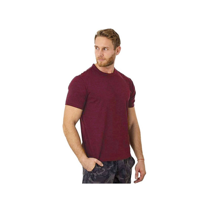 100 Superfine Merino Wool T shirt Men Base Layer Shirt Wicking Breathable Quick Dry Anti-Odor No-itch USA Size