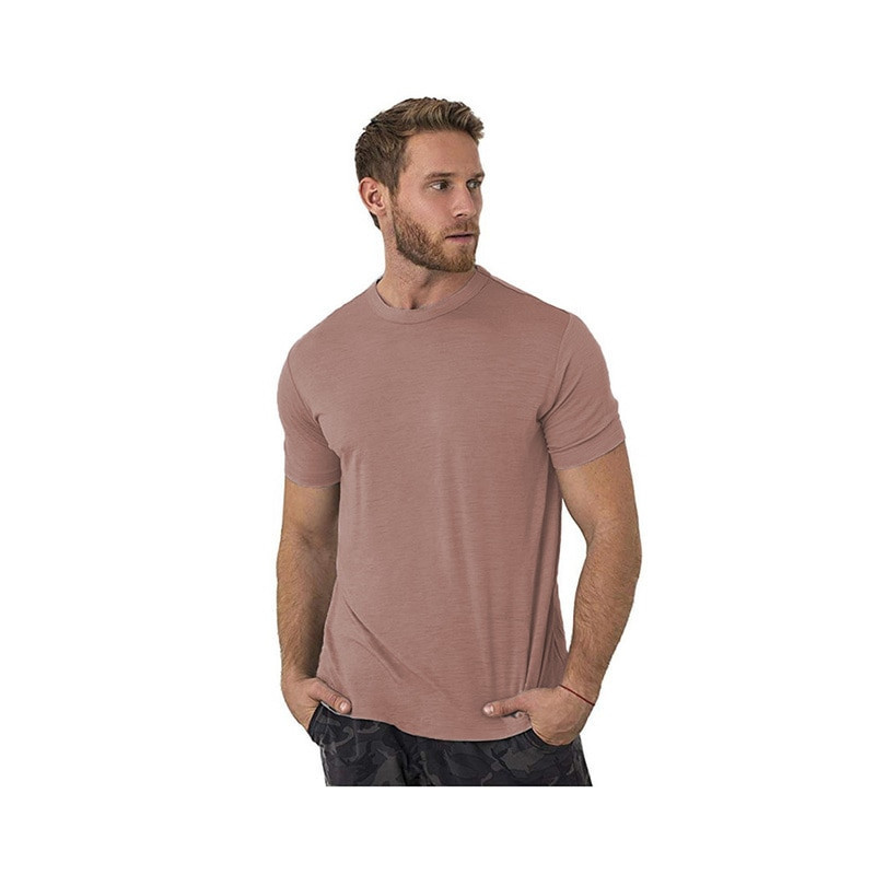 100 Superfine Merino Wool T shirt Men Base Layer Shirt Wicking Breathable Quick Dry Anti-Odor No-itch USA Size