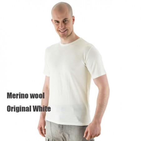 100 Superfine Merino Wool T shirt Men Base Layer Shirt Wicking Breathable Quick Dry Anti-Odor No-itch USA Size