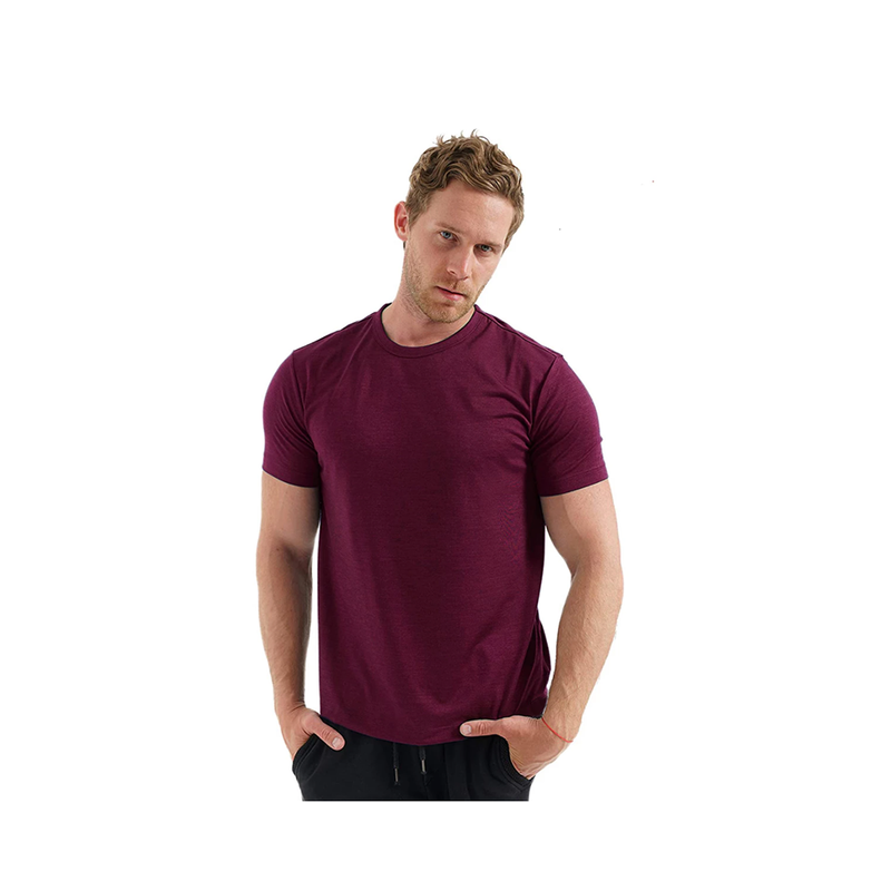 100 Superfine Merino Wool T shirt Men Base Layer Shirt Wicking Breathable Quick Dry Anti-Odor No-itch USA Size