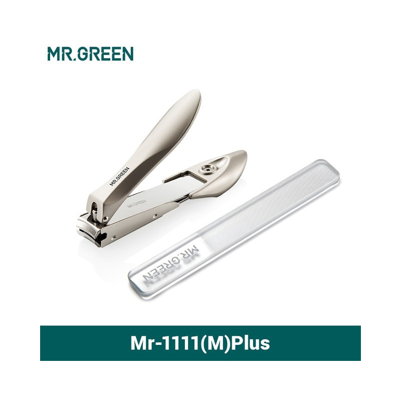 MR.GREEN Nail Clippers Stainless Steel Anti Splash Fingernail Cutter Manicure Tools Bionics Design Nail Trimmer Pedicure Scissor