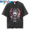 Hip Hop Vintage T-shirt Men Streetwear Harajuku Japanese Anime Naruto Print T-shirt Summer Fashion Short Sleeve Cotton T Shirt 5