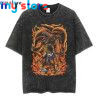 Hip Hop Vintage T-shirt Men Streetwear Harajuku Japanese Anime Naruto Print T-shirt Summer Fashion Short Sleeve Cotton T Shirt 2