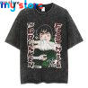 Hip Hop Vintage T-shirt Men Streetwear Harajuku Japanese Anime Naruto Print T-shirt Summer Fashion Short Sleeve Cotton T Shirt 2