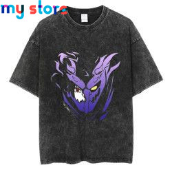 Hip Hop Vintage T-shirt Men Streetwear Harajuku Japanese Anime Naruto Print T-shirt Summer Fashion Short Sleeve Cotton T Shirt 2