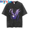 Hip Hop Vintage T-shirt Men Streetwear Harajuku Japanese Anime Naruto Print T-shirt Summer Fashion Short Sleeve Cotton T Shirt 2