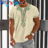 Vintage Ethnic T-shirt 3d Print Clothing O-neck Men Tops Oversized Short Sleeve Tee Summer Loose Male Streetwear Mens Clothes 31