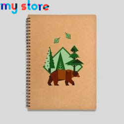 Mountain fox notebook