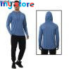 Men's UPF 50  Rash Guard Swim Shirt Athletic Hoodie Long Sleeve Fishing Hiking Workout Shirts Outdoor Hoodie Beach Summer Cloth 