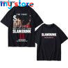 Anime Slam Dunk T-Shirt for Men Sakuragi Hanamichi Kaede Rukawa Tee Oversized T Shirt Japanese Manga Women Short Sleeve 9 - My s