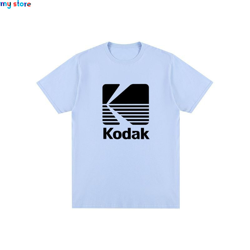 Kodak Photography Logo Vintage T-shirt Korea Camera Film Retro Cotton Men T shirt New Tee Tshirt Womens Tops 3 - My shop 