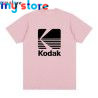 Kodak Photography Logo Vintage T-shirt Korea Camera Film Retro Cotton Men T shirt New Tee Tshirt Womens Tops 8 - My shop 