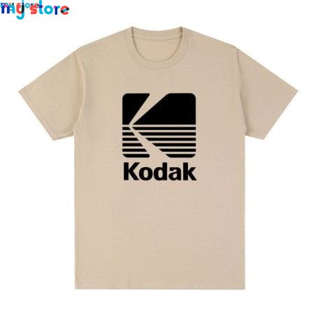 Kodak Photography Logo Vintage T-shirt Korea Camera Film Retro Cotton Men T shirt New Tee Tshirt Womens Tops 9 - My shop 