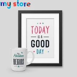 Pack Mug   Framed poster