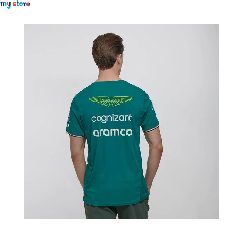 2023 Aston Martin F1 Team T-shirts, Spanish Racing Driver Fernando Alonso 14 and STROLL 18 Oversized T-shirts High Quality T-shi