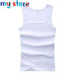 2020 Summer Plus Size Men Clothing Tank Tops Black White Gray Singlets Sleeveless Fitness Men Vest Casual Bodybuilding Vest New 