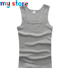 2020 Summer Plus Size Men Clothing Tank Tops Black White Gray Singlets Sleeveless Fitness Men Vest Casual Bodybuilding Vest New 