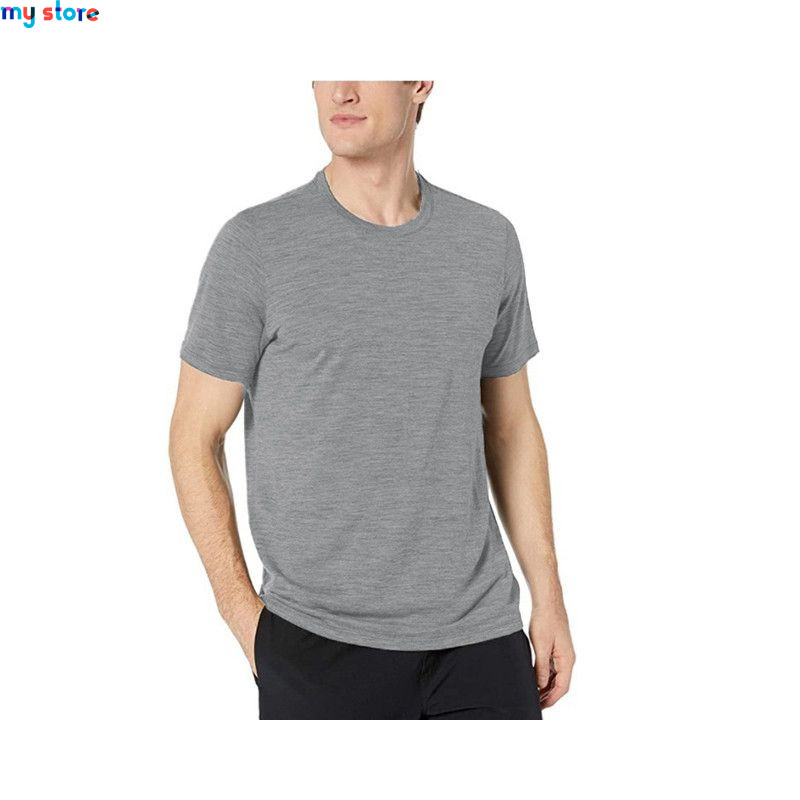 100 Merino Wool T Shirt Men Merino Wool T Shirt Base Layer Merino Wool Shirt Soft Wicking Breathable Anti-Odor No-itch USA Size 