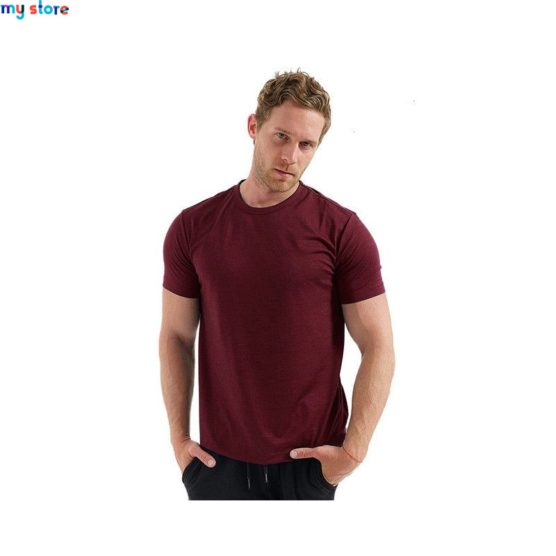 100 Merino Wool T Shirt Men Merino Wool T Shirt Base Layer Merino Wool Shirt Soft Wicking Breathable Anti-Odor No-itch USA Size 