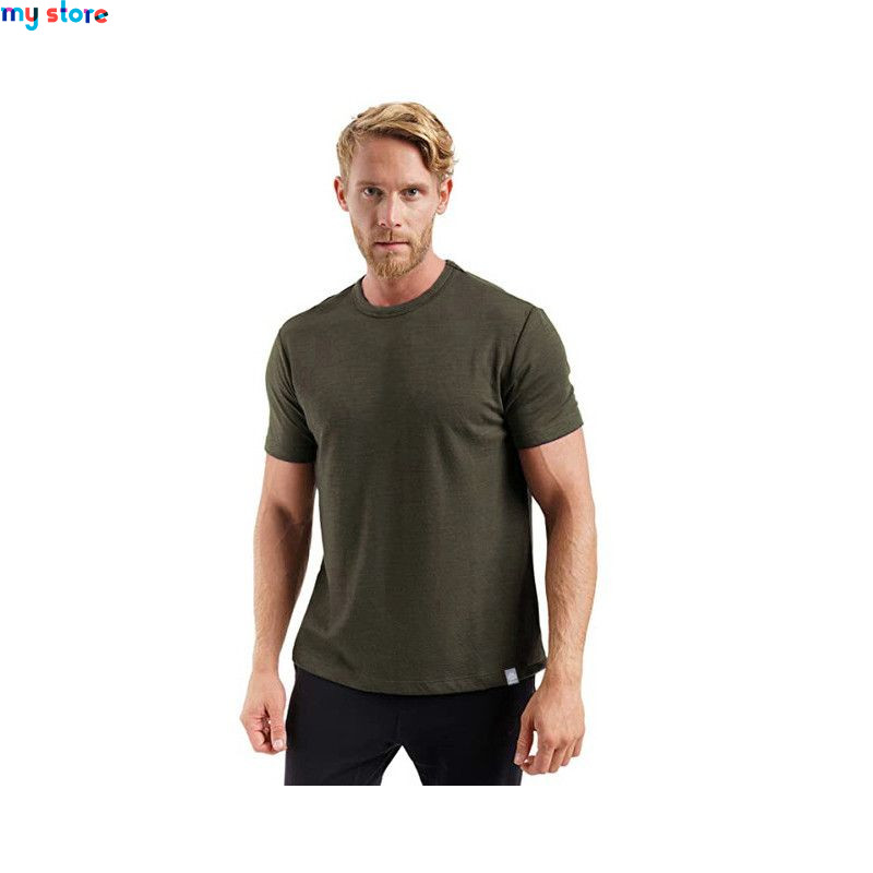 100 Merino Wool T Shirt Men Merino Wool T Shirt Base Layer Merino Wool Shirt Soft Wicking Breathable Anti-Odor No-itch USA Size 