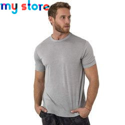 100 Merino Wool T Shirt Men Merino Wool T Shirt Base Layer Merino Wool Shirt Soft Wicking Breathable Anti-Odor No-itch USA Size 