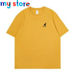 KANGOL Brand Men's T-Shirt Cotton High Quality Short Sleeve Men's T-Shirt Solid Casual Men's Shirt Black Black Green 18 - My sho