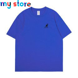 KANGOL Brand Men's T-Shirt Cotton High Quality Short Sleeve Men's T-Shirt Solid Casual Men's Shirt Black Black Green 25 - My sho