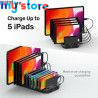 Unitek USB Charging Station 10 Ports USB Fast Charge Docking for iPad iPhone Tablet 60W Multi Device Charger with Smart IC Tech 