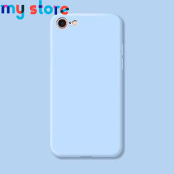 Original Case For iphone 7 8 SE 2020 2022 Shockproof TPU Liquid Silicone Protective Phone Back Cover for iphone 7 8 SE2 SE3 Case