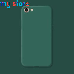 Original Case For iphone 7 8 SE 2020 2022 Shockproof TPU Liquid Silicone Protective Phone Back Cover for iphone 7 8 SE2 SE3 Case
