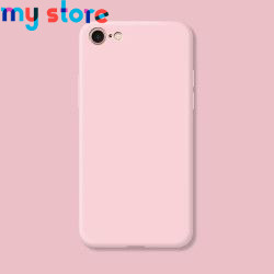 Original Case For iphone 7 8 SE 2020 2022 Shockproof TPU Liquid Silicone Protective Phone Back Cover for iphone 7 8 SE2 SE3 Case