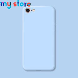 Original Case For iphone 7 8 SE 2020 2022 Shockproof TPU Liquid Silicone Protective Phone Back Cover for iphone 7 8 SE2 SE3 Case