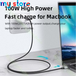 USB Type C to USB C 3.1 Gen2 10Gbps Cable PD 100W 5A QC4.0 3.0 Fast Charging Cable For MacBook 4k 60Hz Type C Video Cable 1/2/3M
