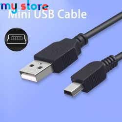 Mini USB Cable To USB Fast Data Charger Cable Mobile Phone Accessories for MP3 MP4 Player Car DVR GPS Digital Camera HDD Cord 1 