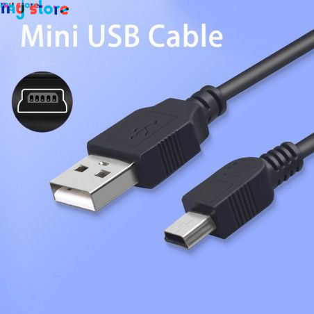 Mini USB Cable To USB Fast Data Charger Cable Mobile Phone Accessories for MP3 MP4 Player Car DVR GPS Digital Camera HDD Cord 1 