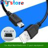 Mini USB Cable To USB Fast Data Charger Cable Mobile Phone Accessories for MP3 MP4 Player Car DVR GPS Digital Camera HDD Cord 2 