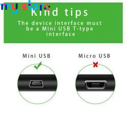 Mini USB Cable To USB Fast Data Charger Cable Mobile Phone Accessories for MP3 MP4 Player Car DVR GPS Digital Camera HDD Cord 5 