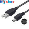 Mini USB Cable To USB Fast Data Charger Cable Mobile Phone Accessories for MP3 MP4 Player Car DVR GPS Digital Camera HDD Cord 6 