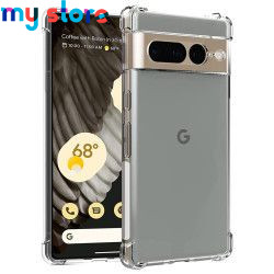 Luxury Transparent Phone Case For Google Pixel 7 pro TPU Bumper back cover Pixel 7 6 Pro 6A Clear Thin Anti-Fingerprint case 1 -