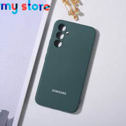 Original Samsung Galaxy A54 A34 5G Case Silky Silicone Cover Soft-Touch Back Full Protective Housing a34 a54 A 54 34 With Logo 3
