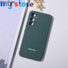 Original Samsung Galaxy A54 A34 5G Case Silky Silicone Cover Soft-Touch Back Full Protective Housing a34 a54 A 54 34 With Logo 3