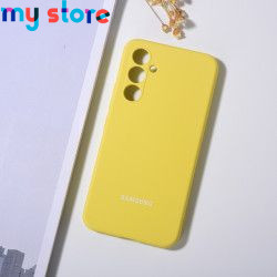 Original Samsung Galaxy A54 A34 5G Case Silky Silicone Cover Soft-Touch Back Full Protective Housing a34 a54 A 54 34 With Logo 5