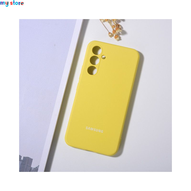 Original Samsung Galaxy A54 A34 5G Case Silky Silicone Cover Soft-Touch Back Full Protective Housing a34 a54 A 54 34 With Logo 5